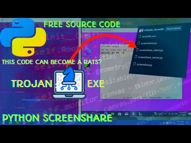 PYTHON SCREEN SHARE WITH TKINTER AND PILLOW | Programming