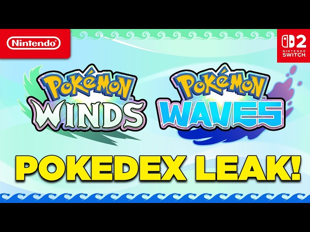 The NEW POKEMON for Winds and Waves...
