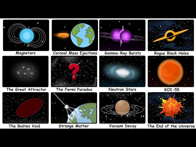 The Most Terrifying Things in Our Universe
