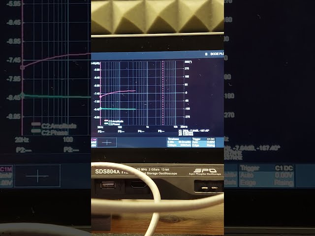 Siglent SDS804X HD Bode plot