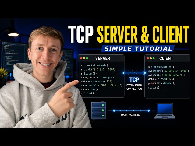 Build a Simple TCP Server & Client in C - Beej's Guide Chapter 6