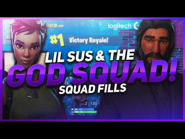 TSM Hamlinz - LIL SUS MEETS GODLY TEAMMATES! (Fortnite BR Full Game)