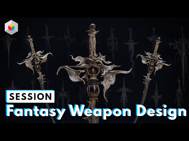 Design Fantasy Weapons Quickly with this Session from Arsen Asyrankulov and Learn Squared | Trailer