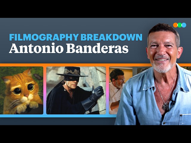Antonio Banderas Breaks Down His Filmography from Pedro Almodóvar to Puss in Boots to Zorro (Tony)