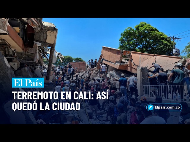 Earthquake in Cali: Emergency summary and affected buildings | El País Cali