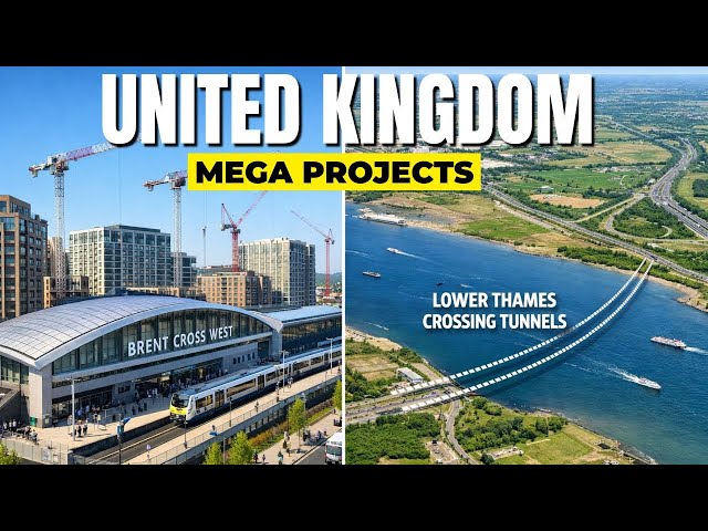 Top 5 mega projects that will transform THE UNITED KINGDOM by 2028