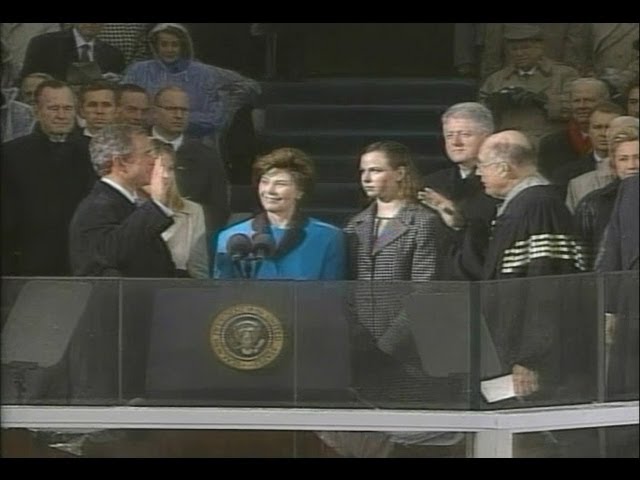 Jan. 20, 2001: Inaugural Ceremonies for George W. Bush