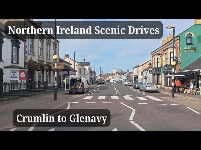 Crumlin to Glenavy | Northern Ireland Scenic Drive March 2025 | Relaxing Drive in County Antrim