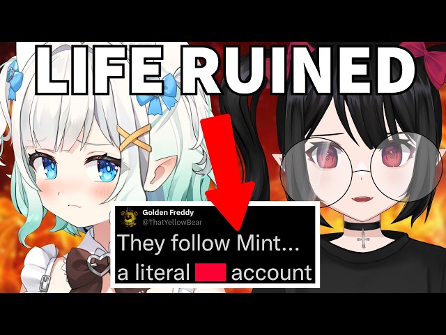 They're Trying To Cancel This YouTuber For Following The "Predatory" Vtuber Mint Fantome
