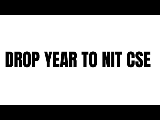 [ RESULTS ] DROP YEAR TO NIT DURGAPUR CSE | COMEBACK STORIES
