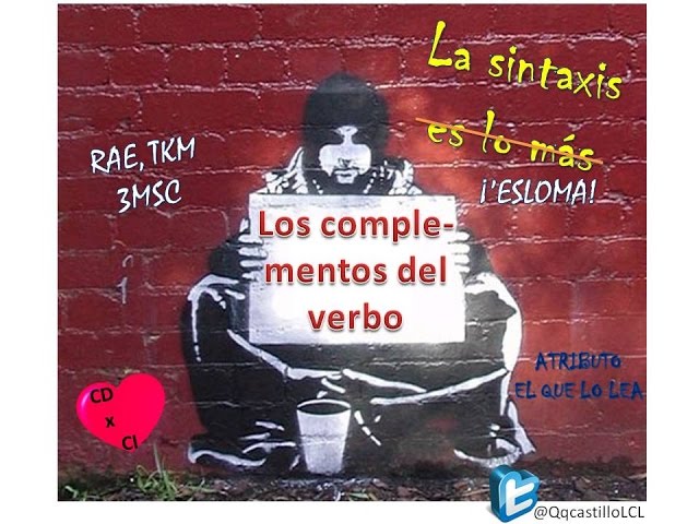 Los complementos del verbo (sintaxis de la oración simple)