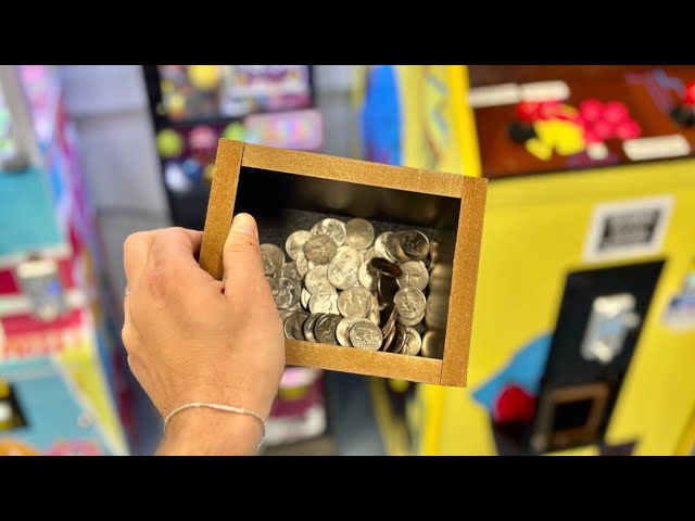 ARCADE COLLECTION💰Laundromat Claw Machines! RECORD QUARTER HAUL & MORE