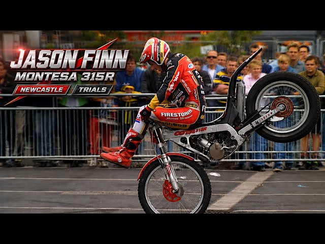 Jason Finn Riding the 1999 Montesa 315R Trials Bike in Newcastle 🏍️🔥