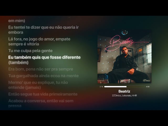 2ZDinizz - Beatriz [Letra]
