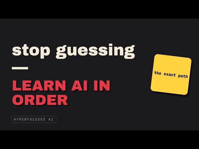 The AI Engineer's RoadMap — What to Learn (and What to Skip)