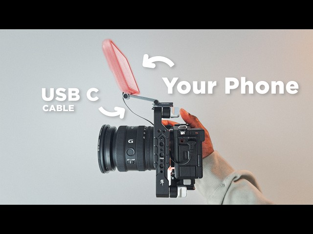 This FREE App Makes Your Phone a Pro Camera Monitor