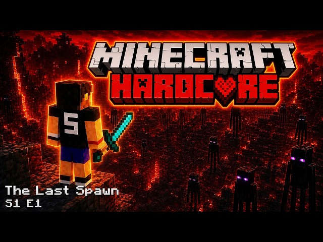 🔴 My One Life Begins... | Minecraft Hardcore S1 E1