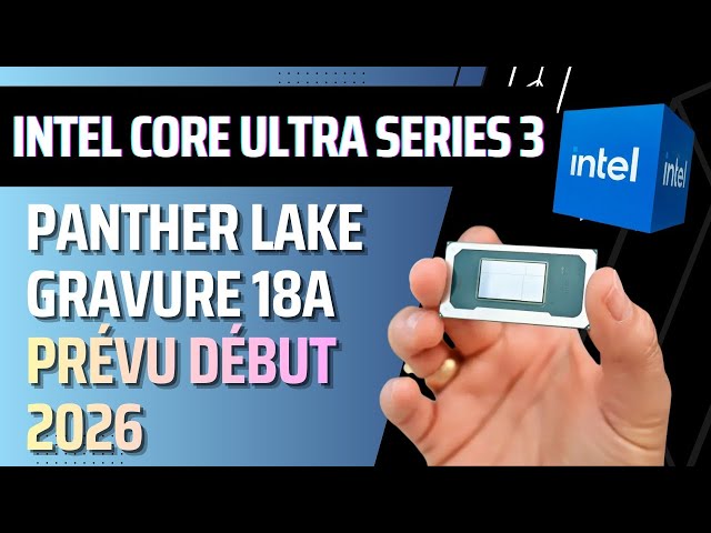 Intel unveils the Core Ultra Series 3 (Panther Lake) processors, which will be available from Jan...