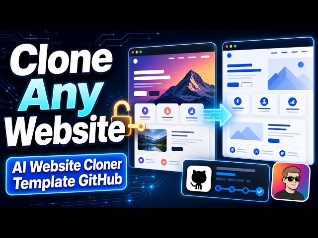 JCodesMore AI Website Cloner Template GitHub: Chrome DevTools MCP and React 19