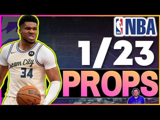 BEST NBA PLAYER PROP BETS & FREE PICKS FRIDAY, January 23rd, 2026