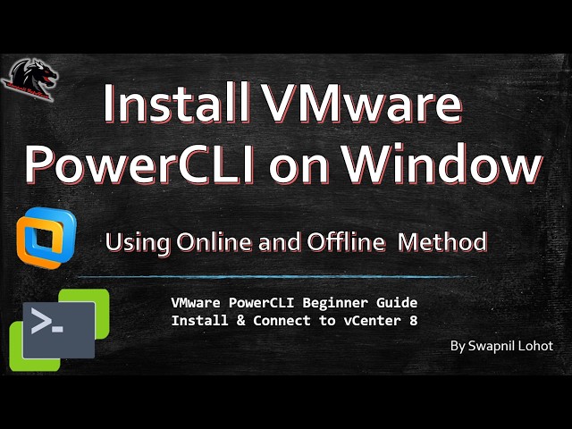 PowerCLI Installation Guide 2026 | Online, Offline & First vCenter Connection