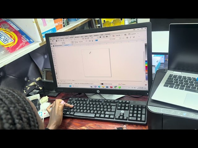 Training my client on basic CorelDRAW steps