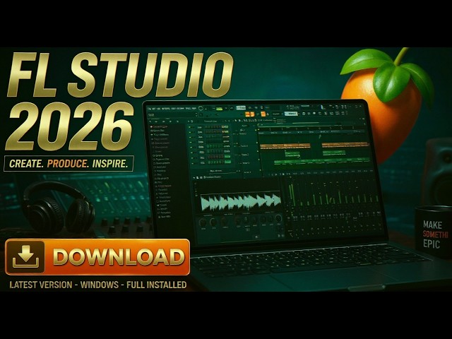 FL STUDIO 2026 TUTORIAL: HOW TO INSTALL & USE | LATEST UPDATE FOR WINDOWS & MAC | FL STUDIO 2023