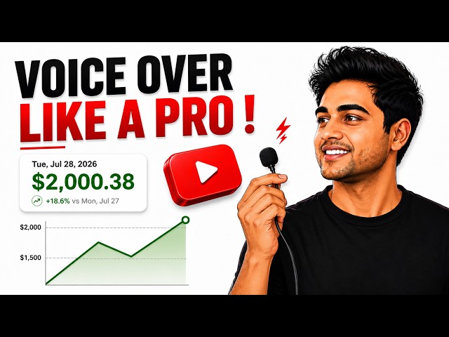 Record Professional Voiceovers for YouTube Videos on Mobile | How to Edit Voice on Mobile - 2026