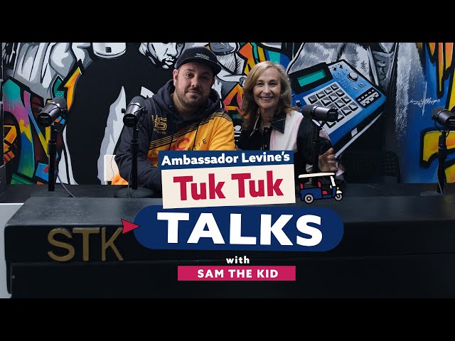 Tuk Tuk Talks with Ambassador Levine - Entrevista a Sam The Kid