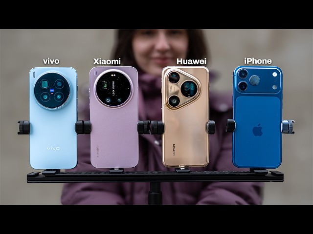 Best Camera 2026: Xiaomi 17 Ultra vs. Huawei Pura 80 Ultra / vivo X300 Pro / iPhone 17 Pro Max