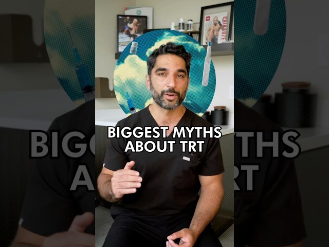 Doctor Debunks Biggest Testosterone Replacement Therapy Myths #testosteronereplacement #trt