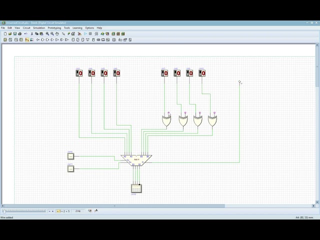 4 - Bit Binary Subtractor