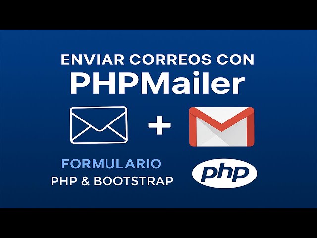 📧 Enviar Correos con PHPMailer + Gmail | Tutorial Paso a Paso (Principiantes y Avanzados)
