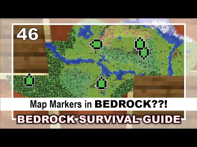 How to add Map Markers - and so much more! - Ultimate Bedrock Survival Guide