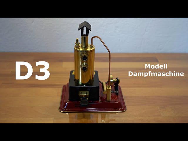 Wilesco D3 Trailer | Modell Dampfmaschine 50ml