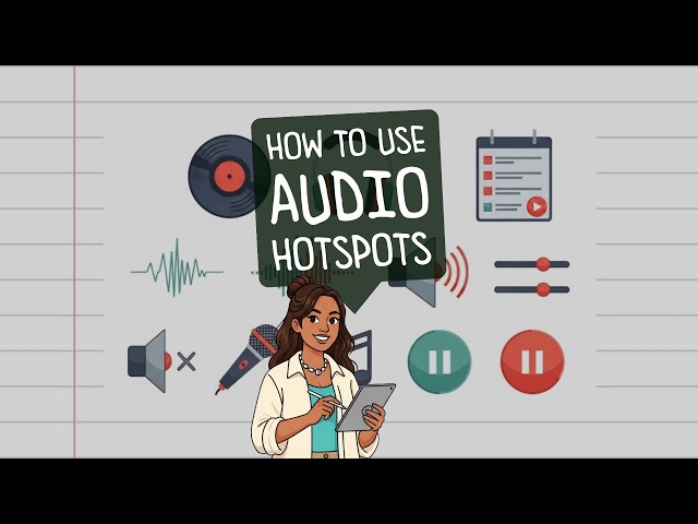 Fflipp Flipbooks! -Tutorial- Add Your Audio or Voice to Your Flipbook! 🎤 (How to Use Audio Hotspots)