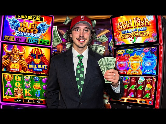 Playing BRAND NEW Slot Machines In The Casino!