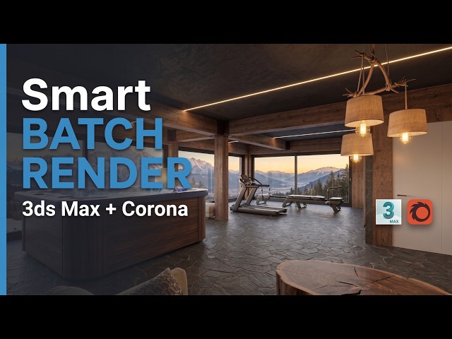 How to automatically set up Batch Render in 3ds Max