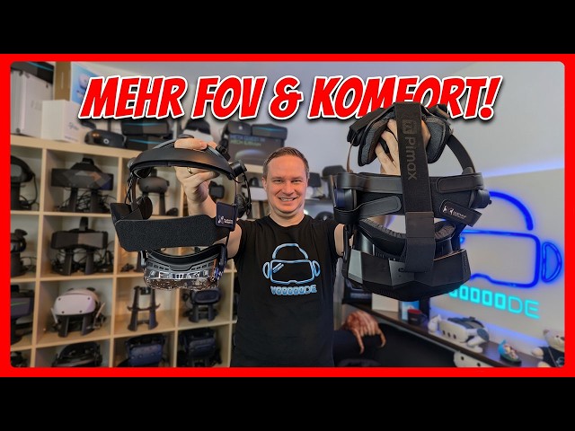 Pimax Crystal Super + Bigscreen Beyond Mod: Sichtfeld + Komfort erweitern mit Studioform