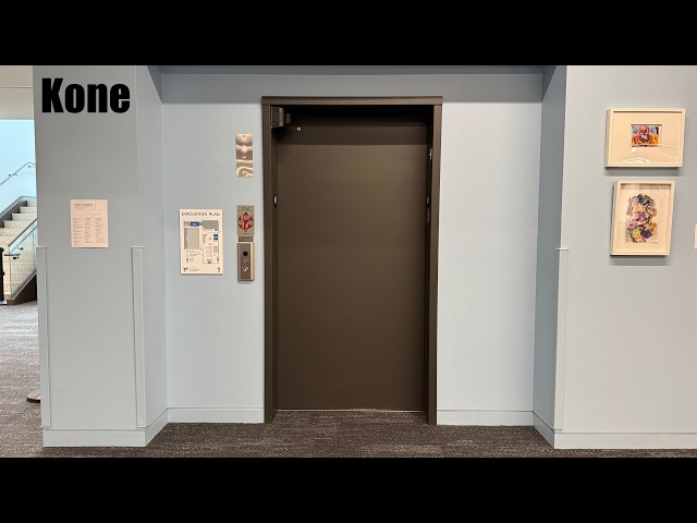 Kone Traction Elevator at St. Louis County Library Clark Family Branch