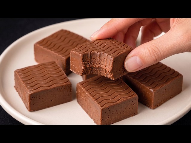 ONLY 2 INGREDIENTS and NO SUGAR! Healthy No-Bake Dessert in 5 Minutes!