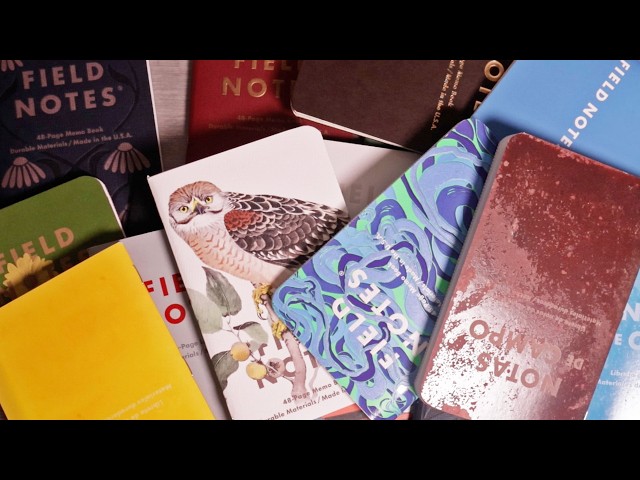 If I Could Only Keep 5 Field Notes...