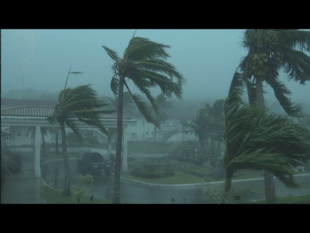 10 Hours Hurricane,Heavy Rain & Thunder Sounds for Sleep - Lock the Door & Go Sleep-ASMR