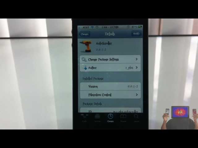 AutoScroller (Cydia Tweak) - Automatically Scroll Through Web Pages & Apps