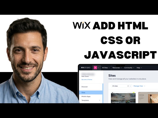 How to add HTML, CSS or JavaScript to Wix (full guide)