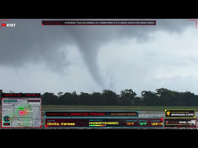 Kansas Tornado Outbreak - Live Stream Archive