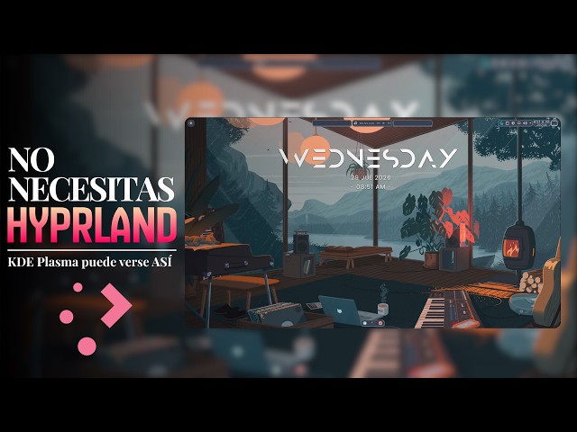 You Don't Need Hyprland | KDE Plasma Can Look LIKE THIS (Today I'll Teach You How to Customize KD...