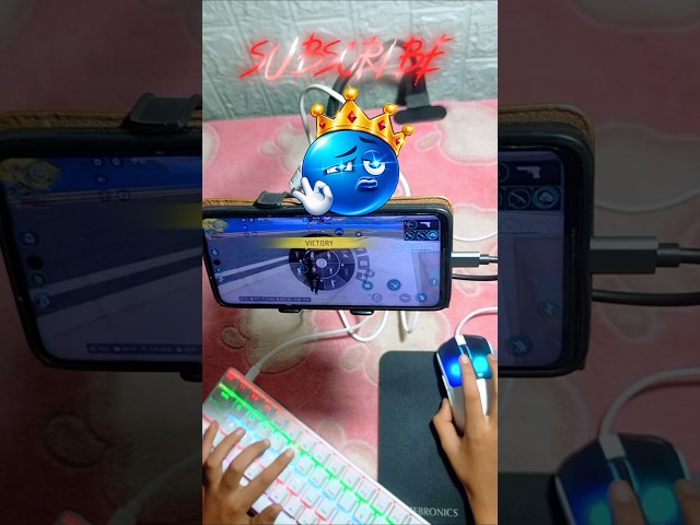 Free Fire keyboard mouse ⌨️ 🖱 📲 gameplay #ggmousepro2 #keyboard #handcam #viralvideo
