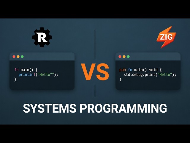 Zig vs Rust for Systems Programming | Comparing Performance and Syntax in 2026