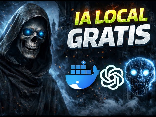 💀 Adiós ChatGPT: Instala tu PROPIO servidor de ChatGPT en una PC vieja con Docker GRATIS! 🤖☠️